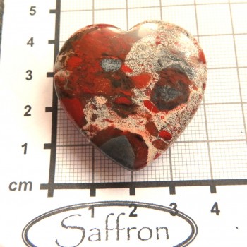 breccia jasper heart