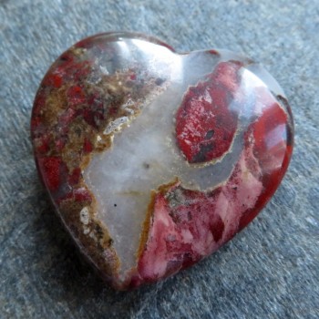 Breccia Jasper Heart XXL No.2