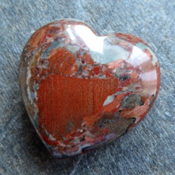 Breccia Jasper Heart XXL No.3
