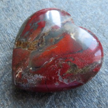 Breccia Jasper Heart XXL No.6