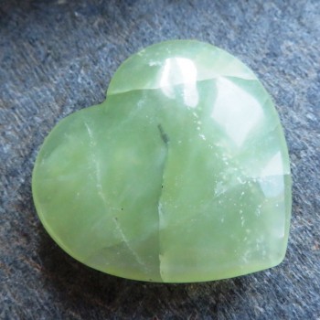Jade Serpentinite Heart XXL No.4