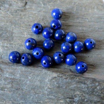 Lapis lazuli, korálky 4 mm, 1 ks