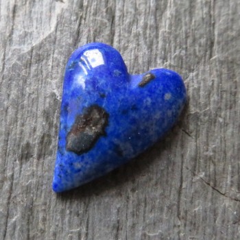 Lapis lazuli Extra,  přírodní, srdíčko č.06