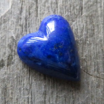 Lapis lazuli Extra,  přírodní, srdíčko č.08