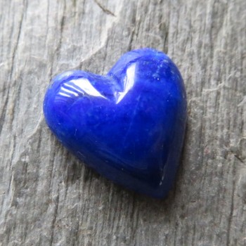 Lapis lazuli Extra,  přírodní, srdíčko č.09