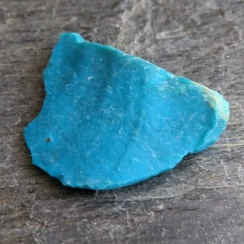 Chryzokol, extra modrý , surový č.18