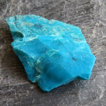 Chryzokol, extra modrý , surový č.20