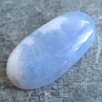 Modrý chalcedon, kabošon č.11