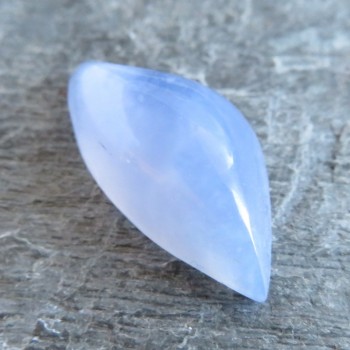 Modrý chalcedon, kabošon č.16