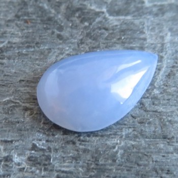 Modrý chalcedon, kabošon č.17