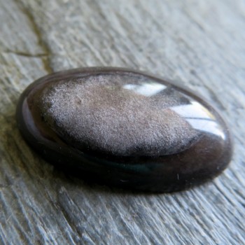 Stříbrný obsidián, Mexico, kabošon č.5