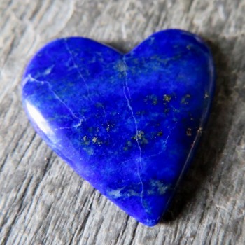 Lapis lazuli Extra barva, srdíčko 1