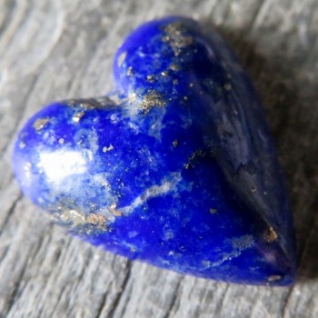 Lapis lazuli Extra barva, srdíčko 3