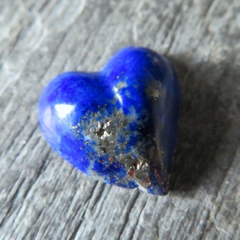 Lapis lazuli Extra barva, srdíčko 5