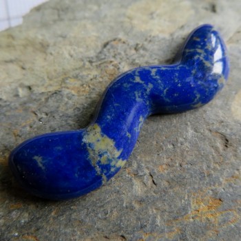 Lapis lazuli Extra barva, kabošon č.08
