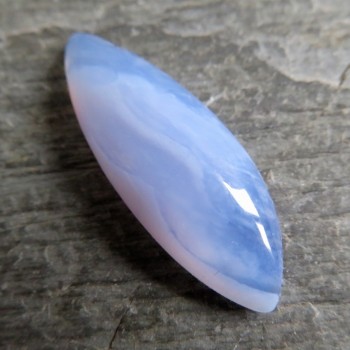 Modrý chalcedon, kabošon č.01