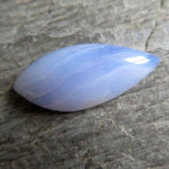 Modrý chalcedon, kabošon č.03