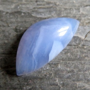 Modrý chalcedon, kabošon č.07
