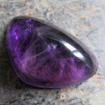 Amethyst Bolivia, extra color, cabochon no.B9