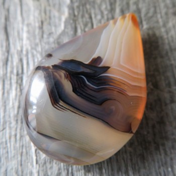 Oboustranný XXL chalcedon Madagaskar č.1