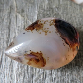 Oboustranný XXL chalcedon Madagaskar č.5