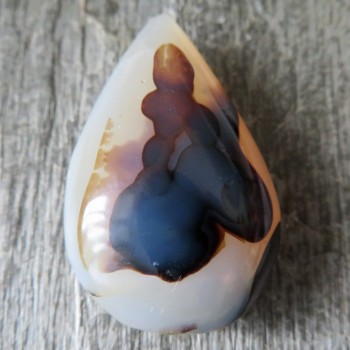 Oboustranný XXL chalcedon Madagaskar č.8