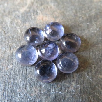 Kordierit (Iolit) mini kolečko 5 mm, 1ks