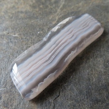 Krajkový chalcedon destička č.6