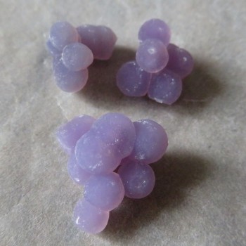 Třpytivý Grape Chalcedon Indonésie set č.1