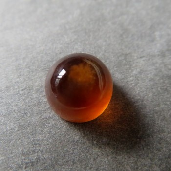 Oranžový granát, Tanzánie, kabošon B13