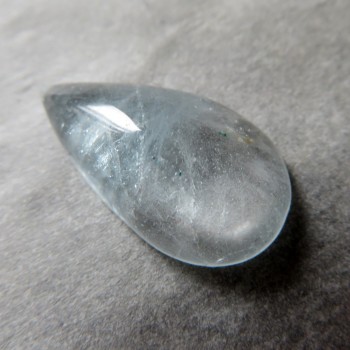 Přírodní Modrý topaz kabošon č.8