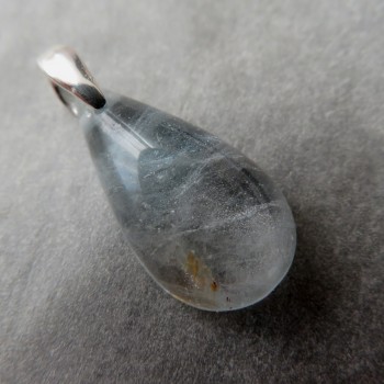 Modrý topaz, přírodní - přívěsek B44