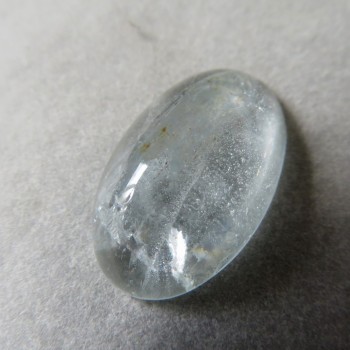 Přírodní Modrý topaz kabošon č.U1