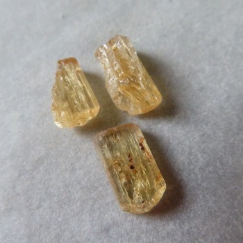 Imperial topaz, krystalky, set č.11