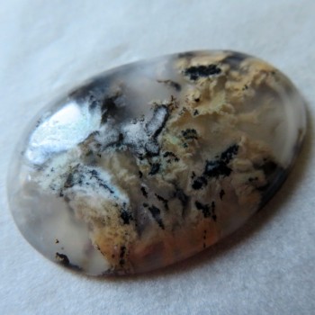 Tygří chalcedon Indonésie, kabošon č.1