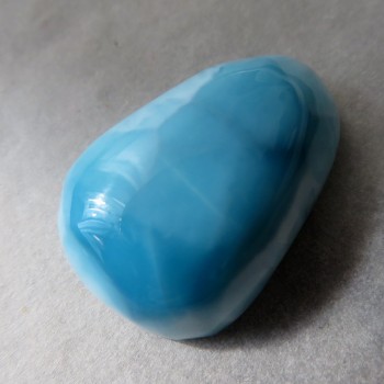  Extra modrý Larimar, kabošon  č.1