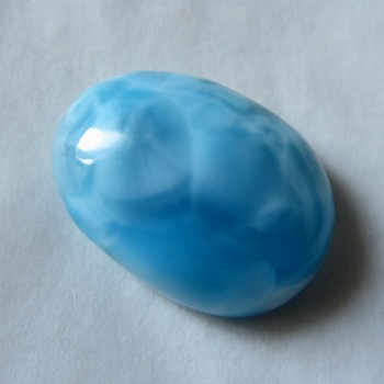  Extra modrý Larimar, kabošon  č.2