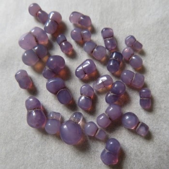 Leštěný Grape Chalcedon Indonésie- dvojice