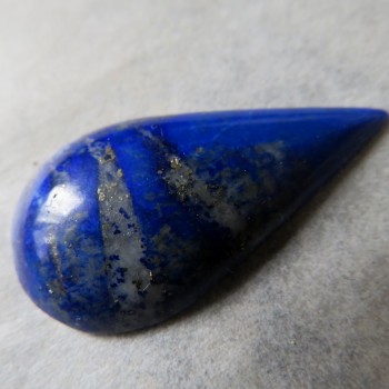 Lapis lazuli Afganistán, kabošon č.016