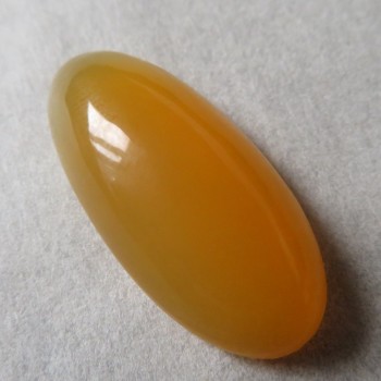Mandarinkový opál Madagaskar, kabošon č.8