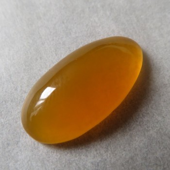 Mandarinkový opál Madagaskar, kabošon č.9