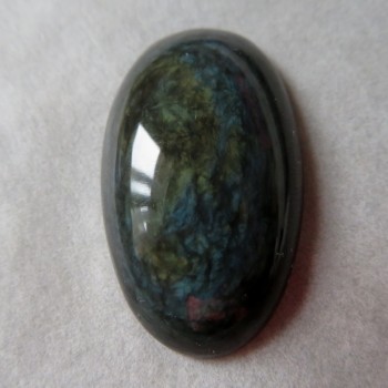 Velvet obsidián, Mexico, kabošon č.01