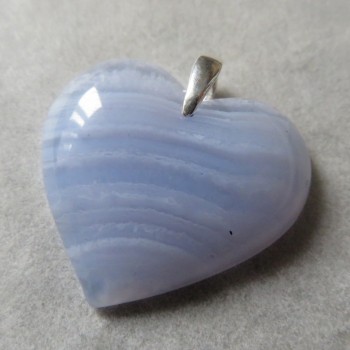 Modrý chalcedon, přívěsek č.J3