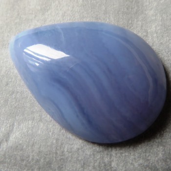 Modrý chalcedon, kabošon č.3