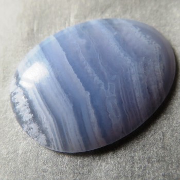 Modrý chalcedon, kabošon č.8
