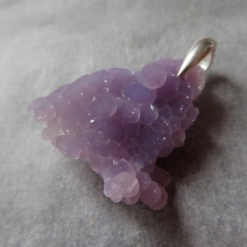 Třpytivý Grape Chalcedon přívěsek č. M3