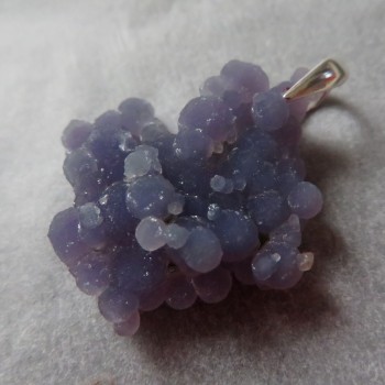 Třpytivý Grape Chalcedon přívěsek č. M5