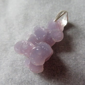 Třpytivý Grape Chalcedon přívěsek č. M01