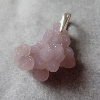 Třpytivý Grape Chalcedon přívěsek č. M02