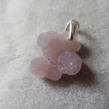 Třpytivý Grape Chalcedon přívěsek č. M03